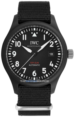 Buy this new IWC Pilot's Watch Automatic Top Gun 41mm IW326901 mens watch for the discount price of £4,905.00. UK Retailer.